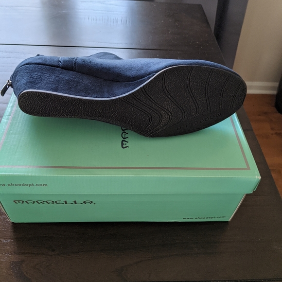 Navy blue booties - Picture 7 of 7